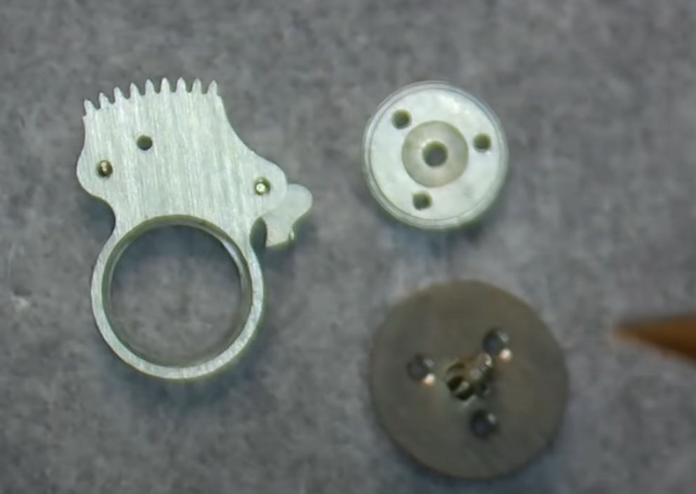 Roue à cliquet — vue 1