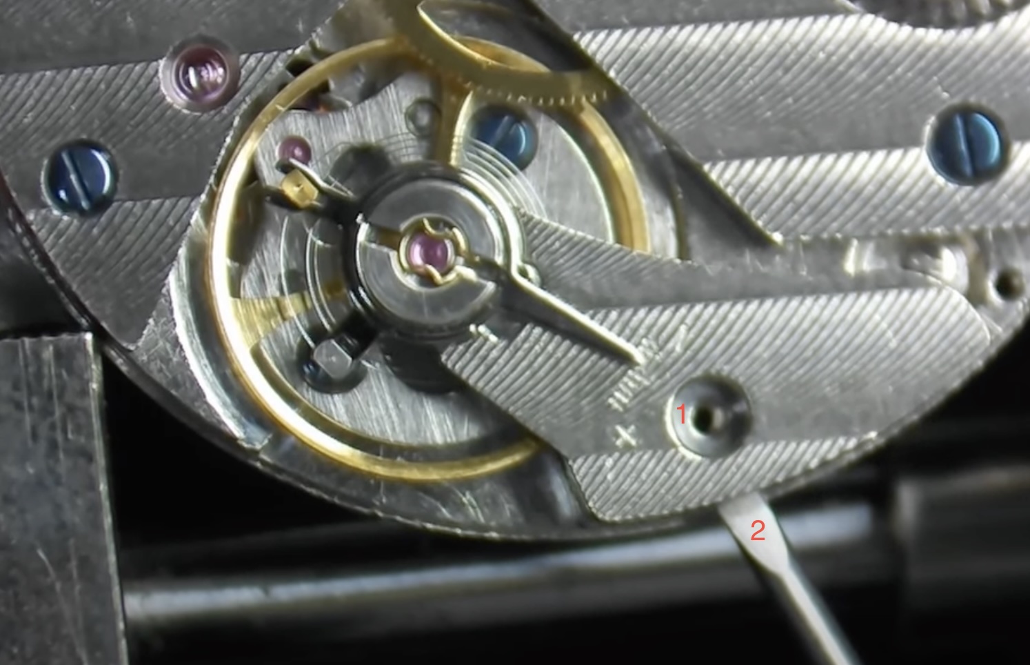 Pont du balancier — dépose