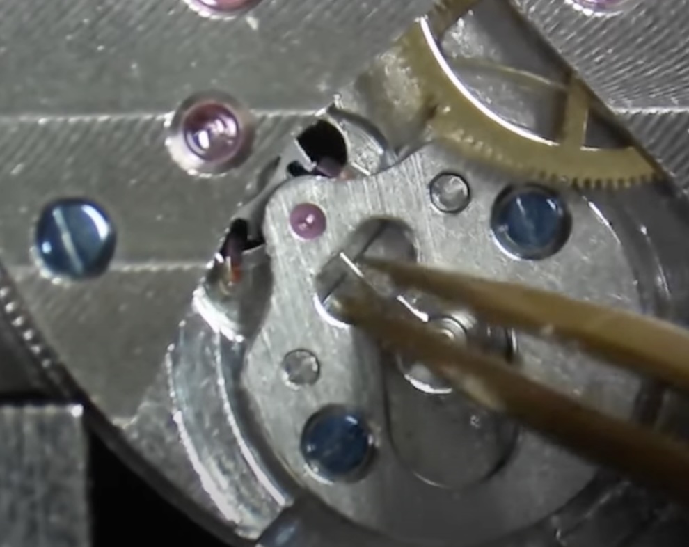 Contrôle du remontage de la fourche