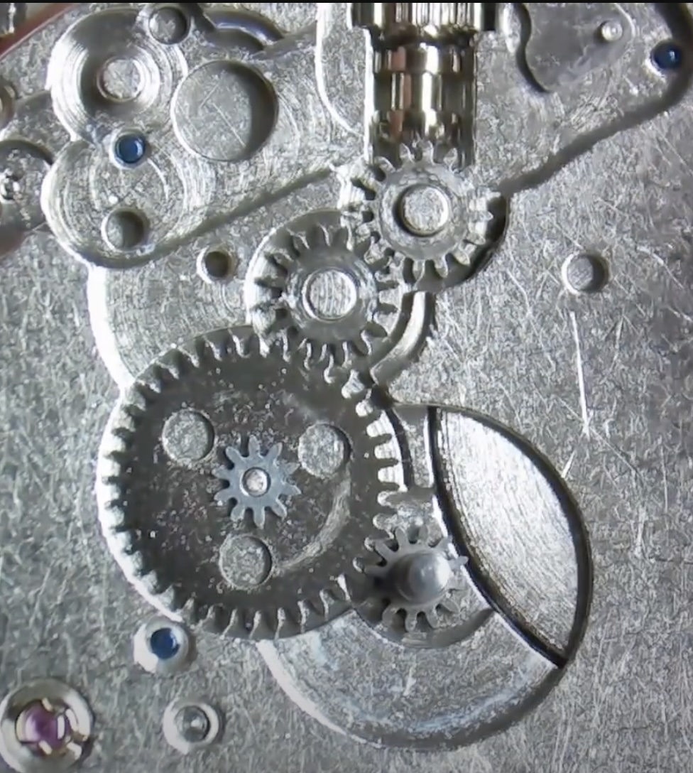 Roues du rouage des heures